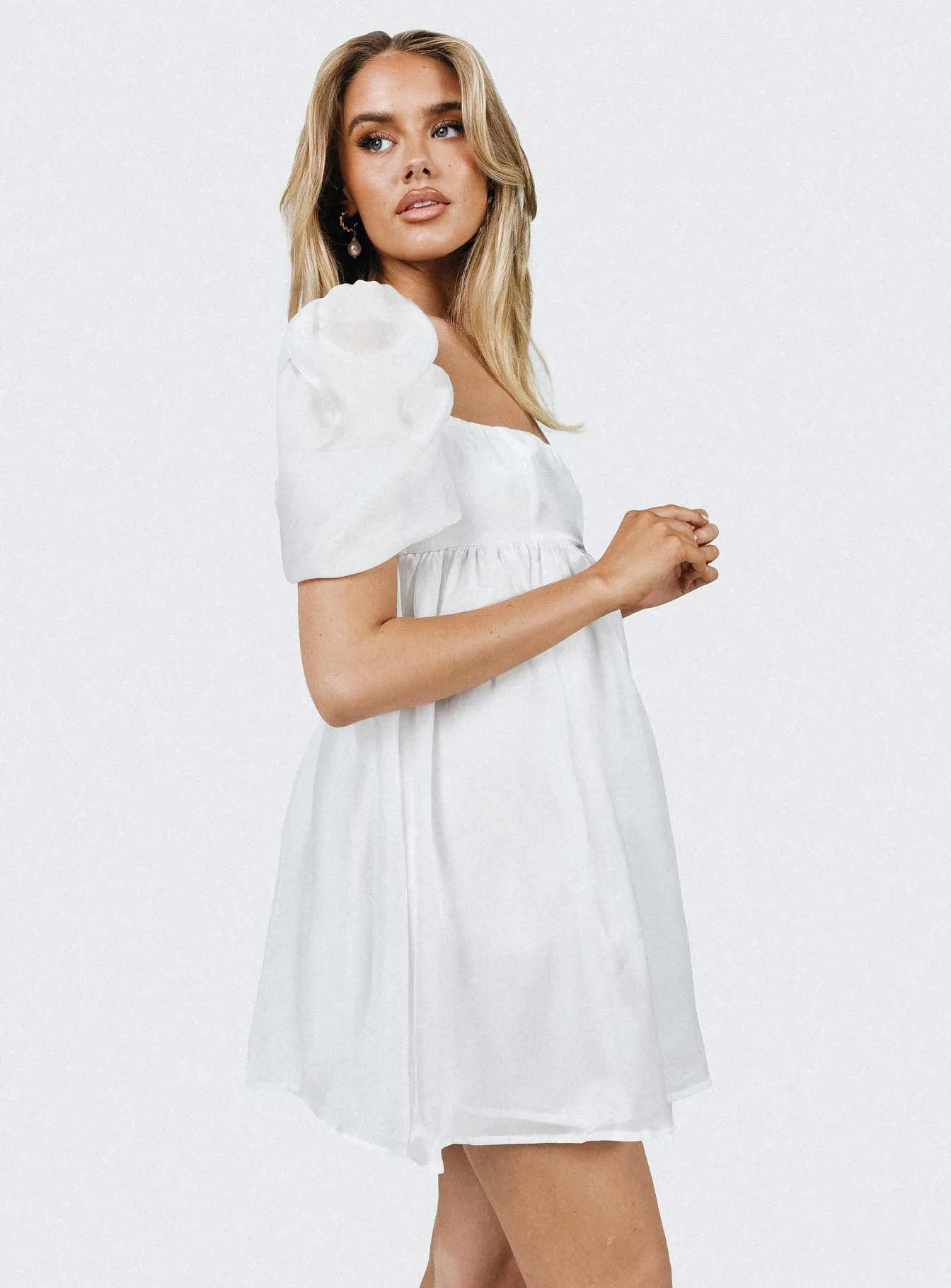 Alaya Mini Dress White