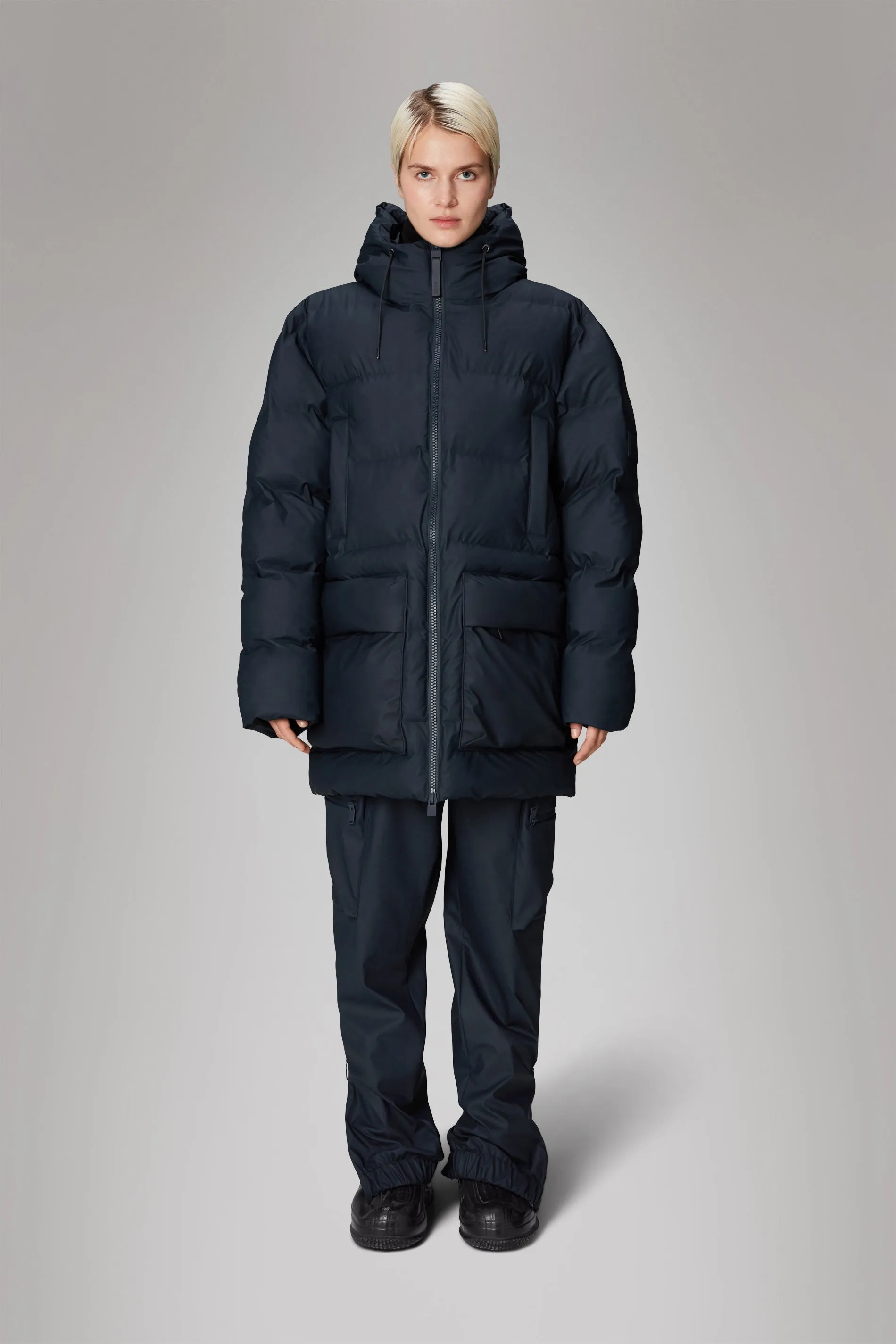 Alta Long Puffer Cargo Jacket