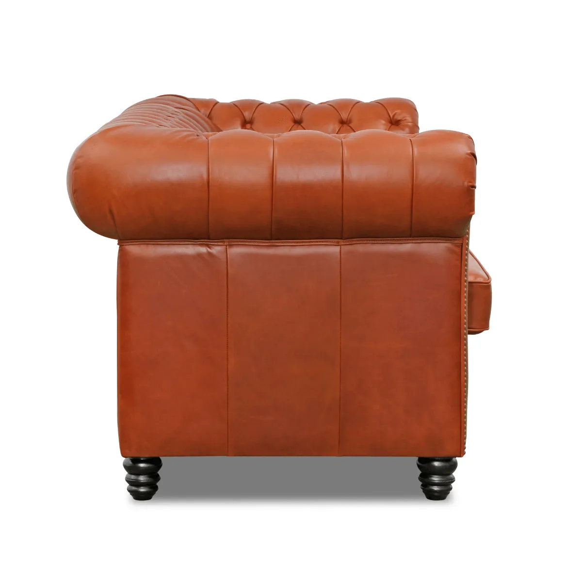 Arthur Premium Aniline Leather Chesterfield Sofa by Chattel