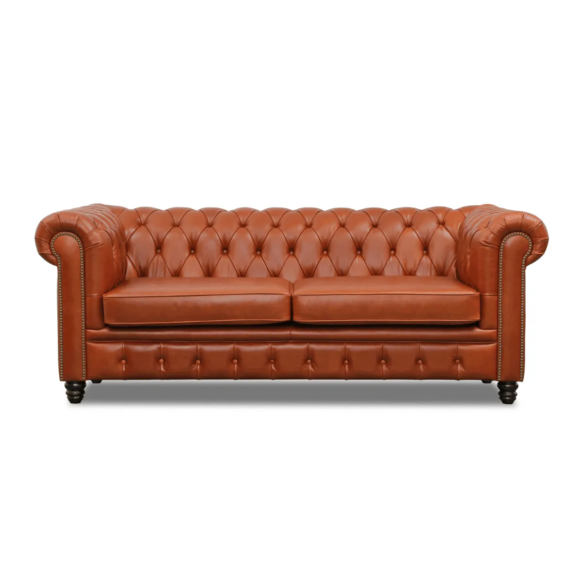 Arthur Premium Aniline Leather Chesterfield Sofa by Chattel