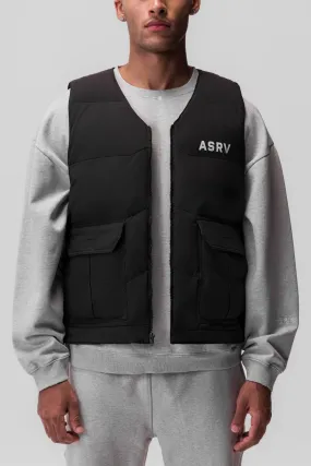 ASRV Ripstop Insulated Puffer Gilet Vest - Black