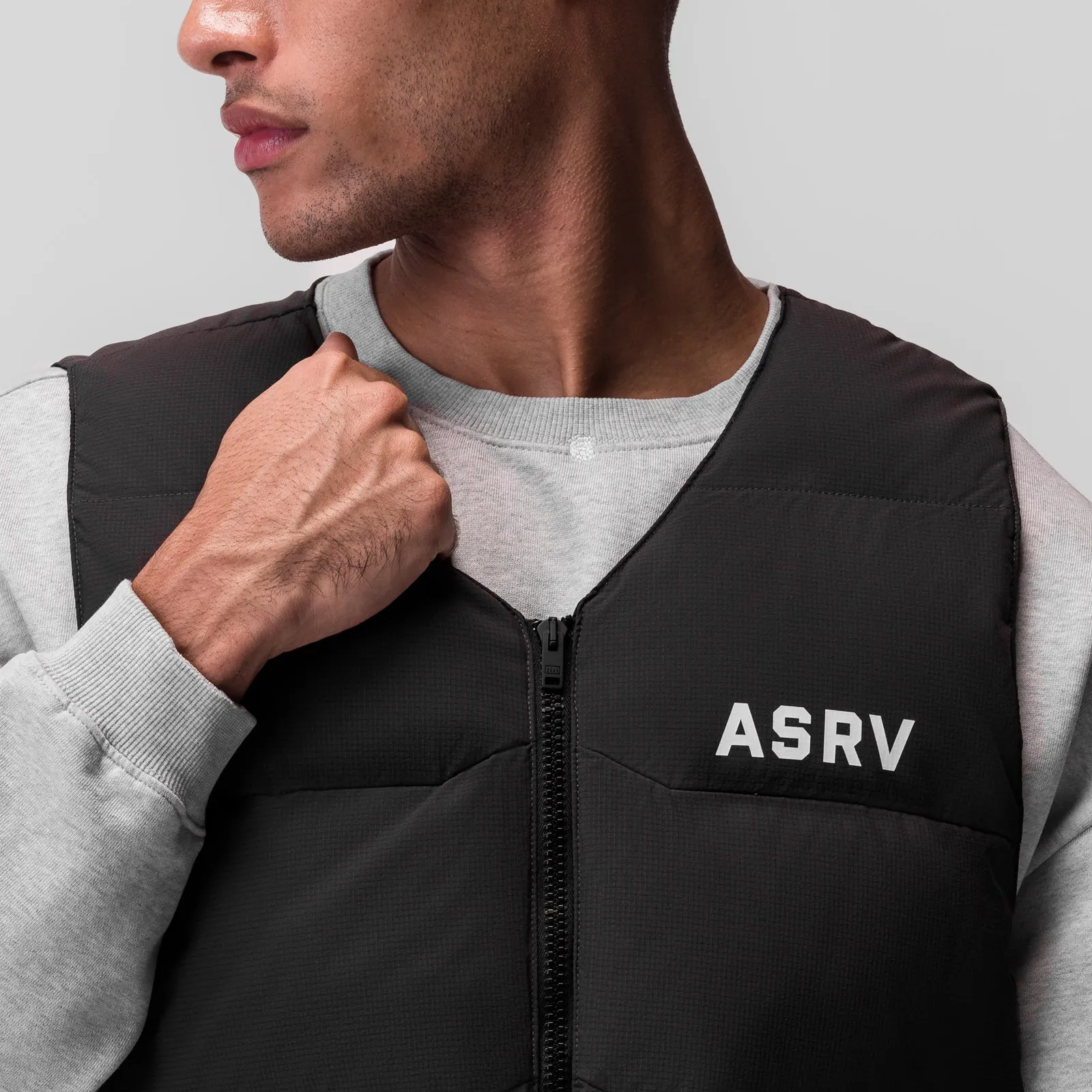 ASRV Ripstop Insulated Puffer Gilet Vest - Black