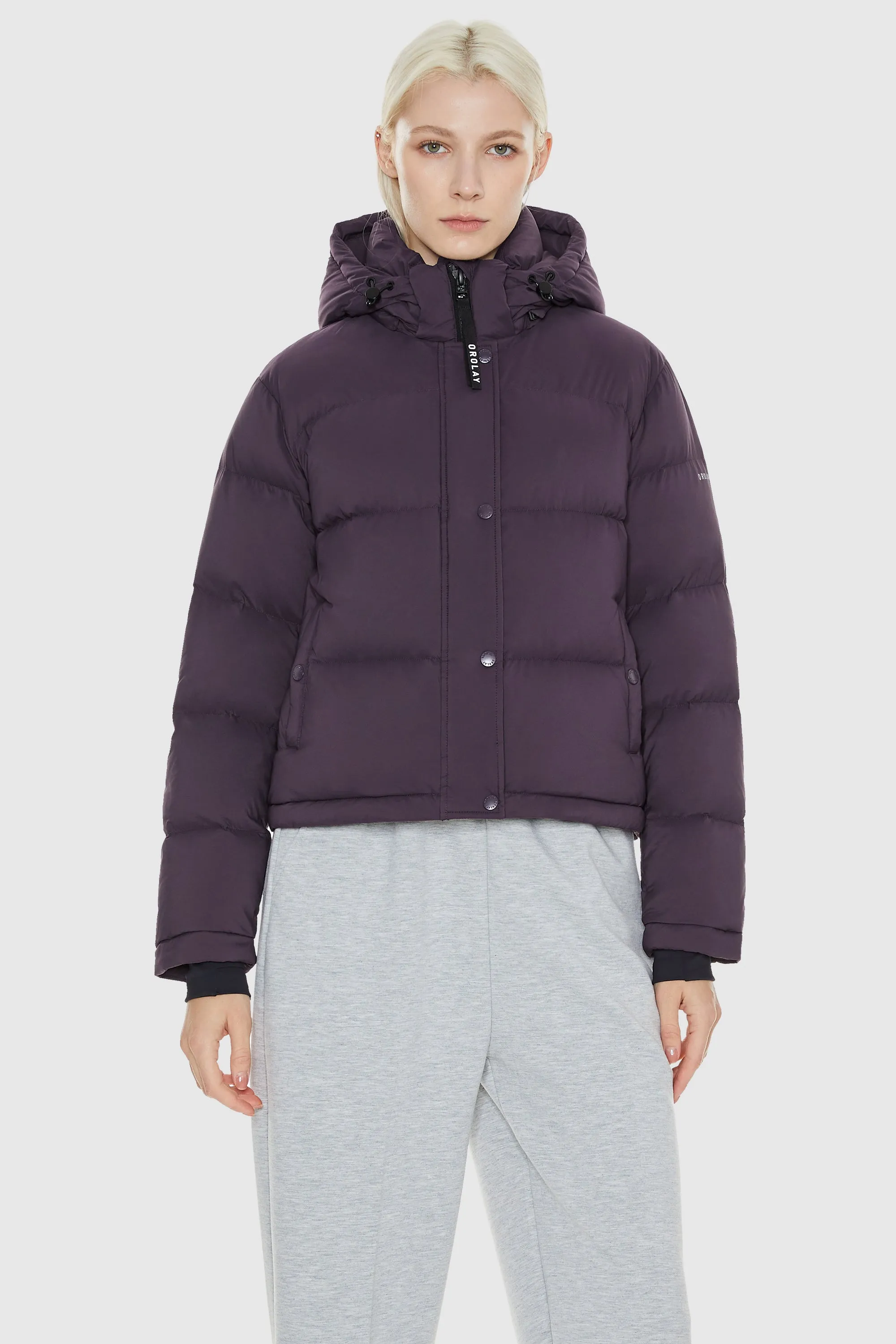 Aurora Cropped Lightweight Therminal Puffer Jacket