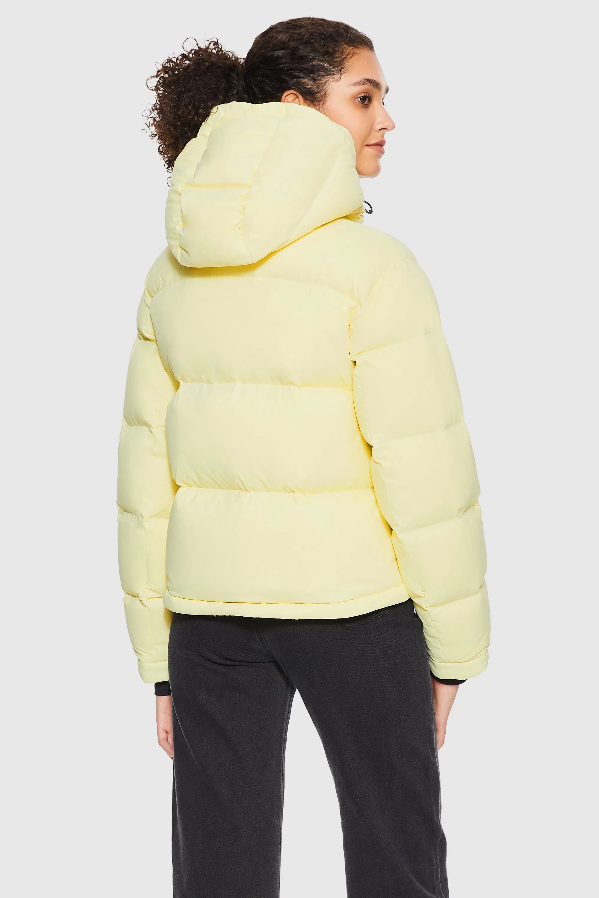 Aurora Cropped Lightweight Therminal Puffer Jacket