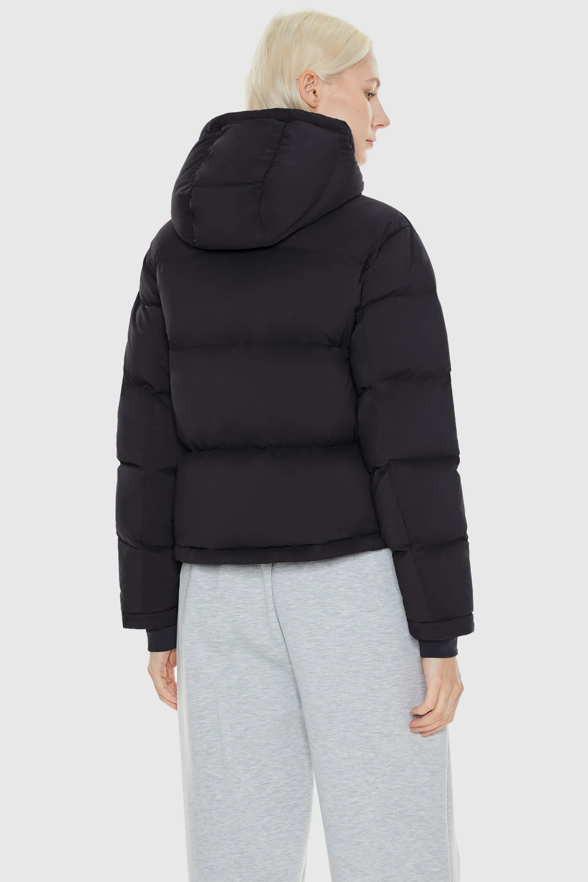 Aurora Cropped Lightweight Therminal Puffer Jacket