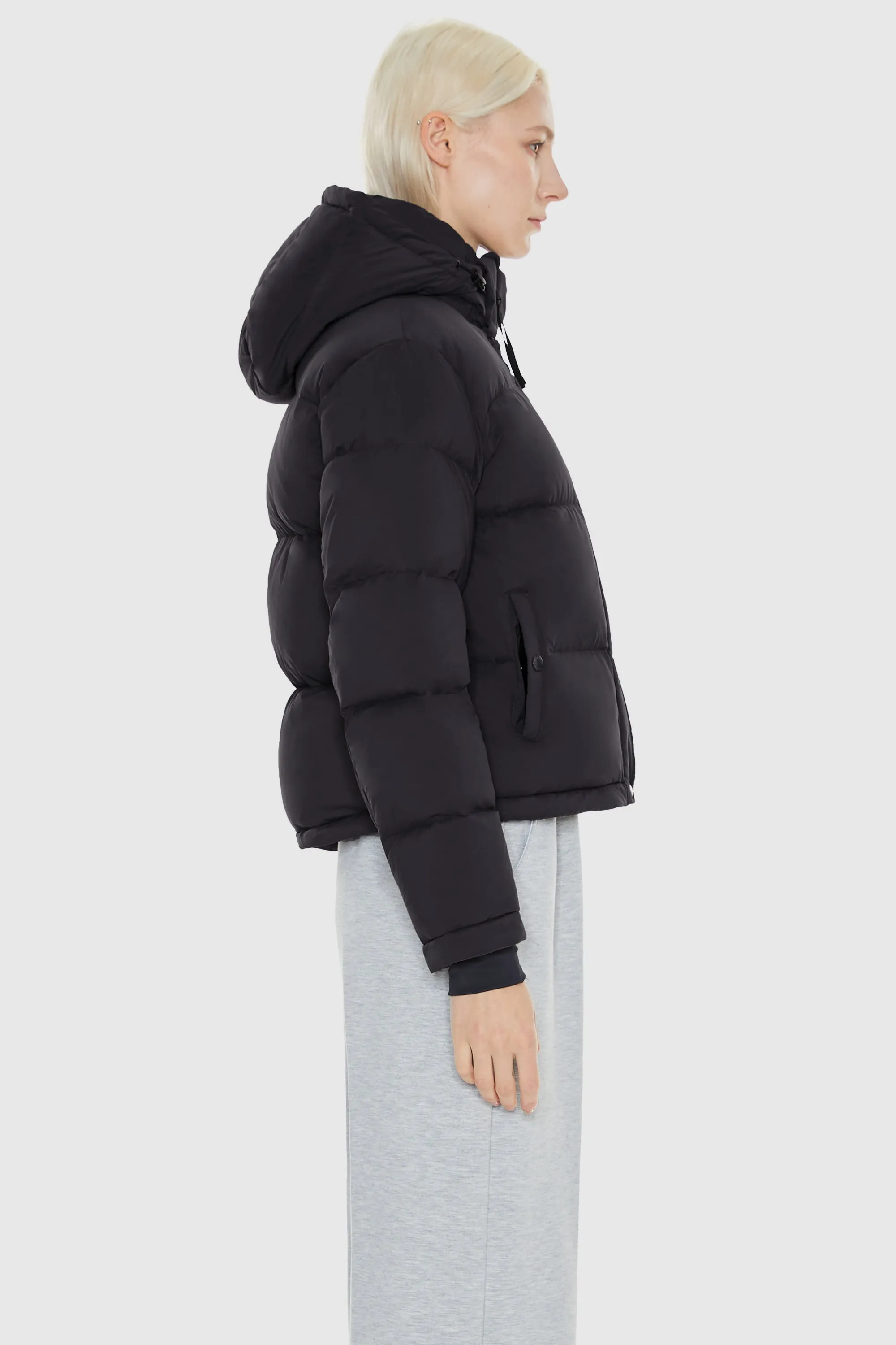 Aurora Cropped Lightweight Therminal Puffer Jacket