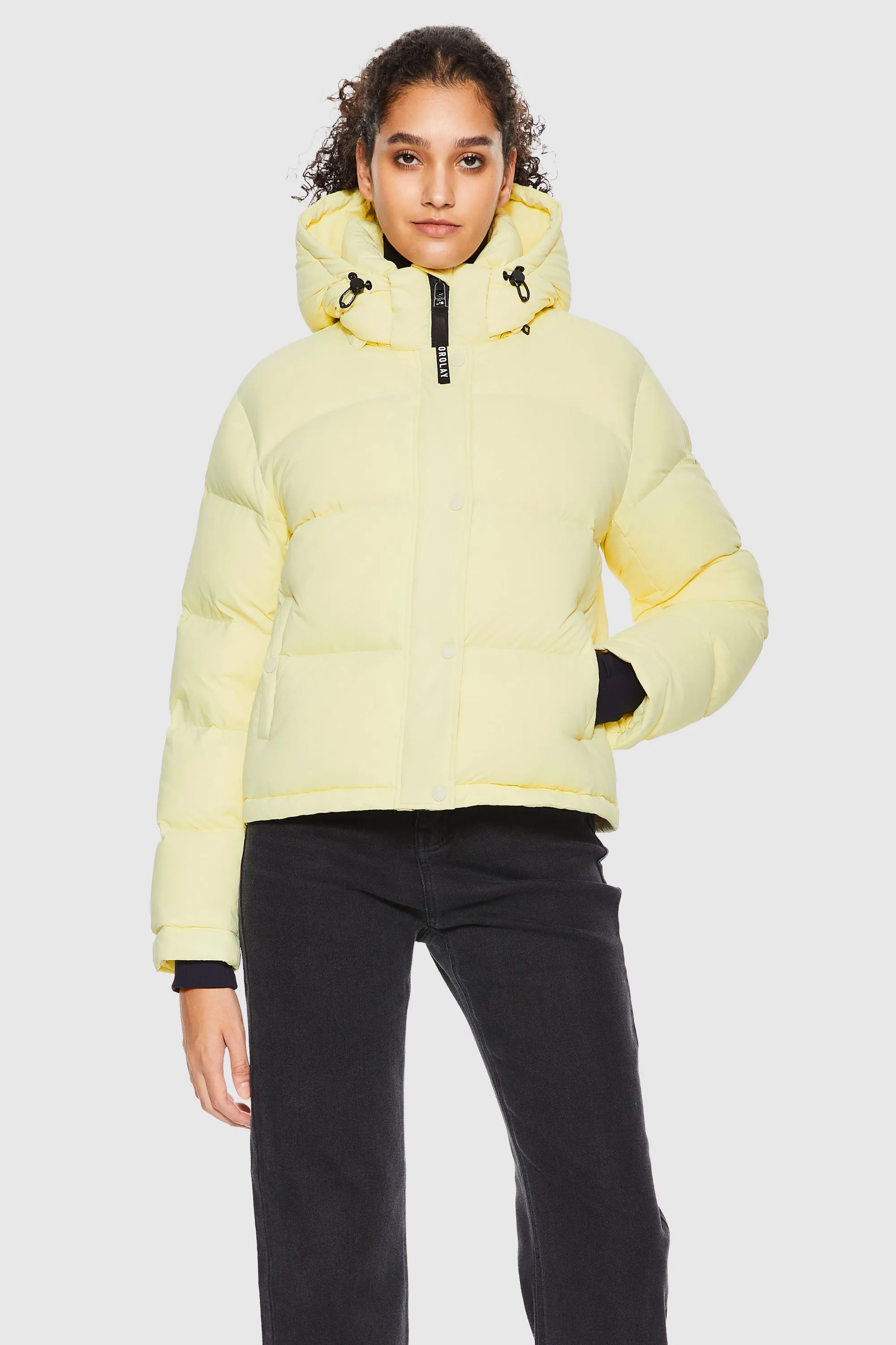 Aurora Cropped Lightweight Therminal Puffer Jacket