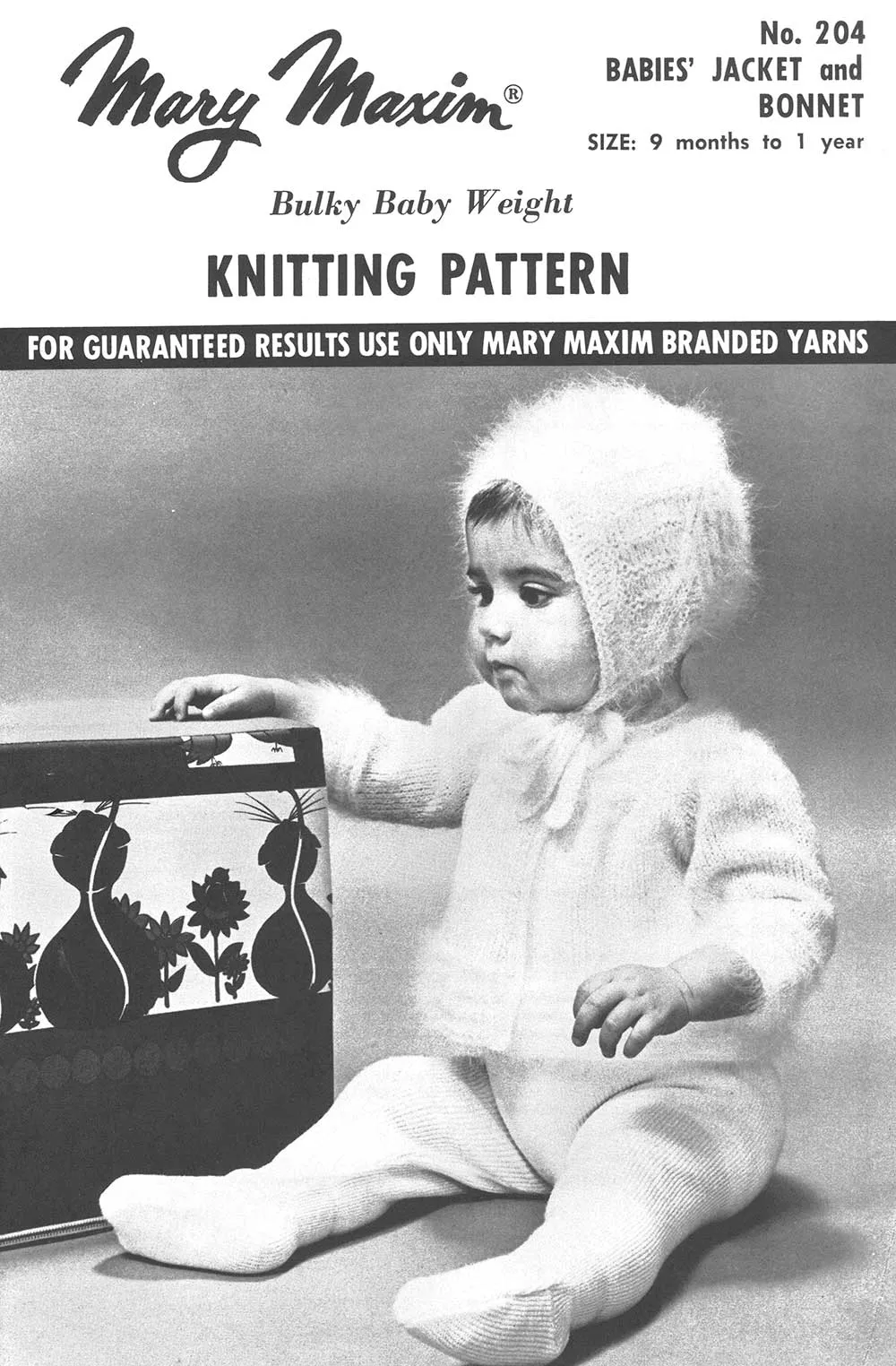 Babies' Jacket & Bonnet Pattern