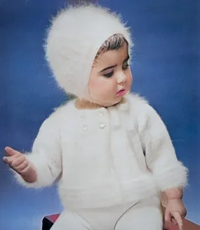 Babies' Jacket & Bonnet Pattern