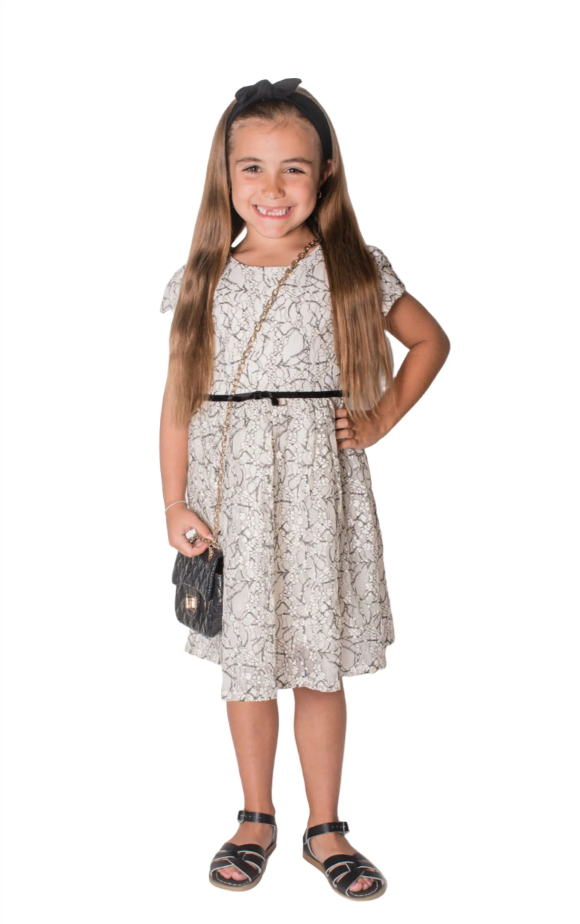 Baby Girl's & Little Girl's White Lace Dress