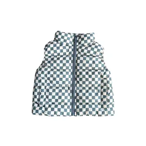 Babysprouts - Storm Checkered Puffer Vest