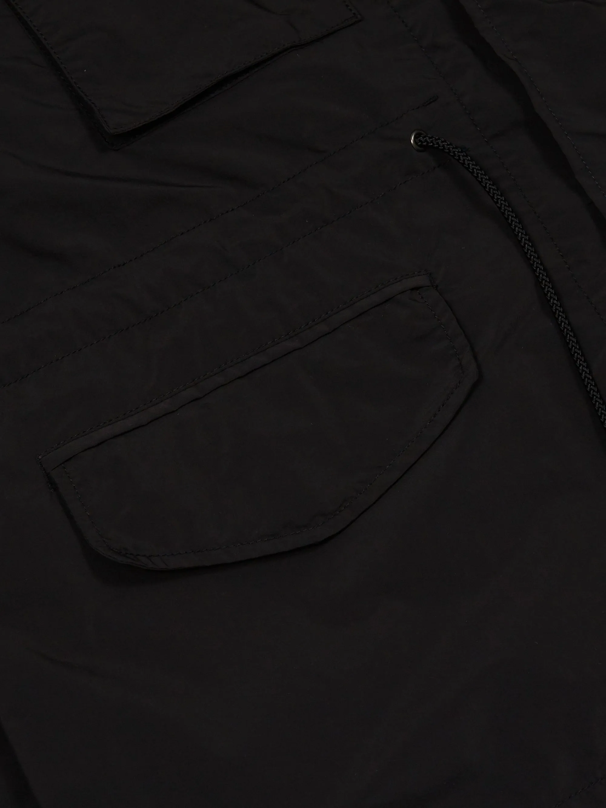 Beams Boy Solotex Military Jacket - Black