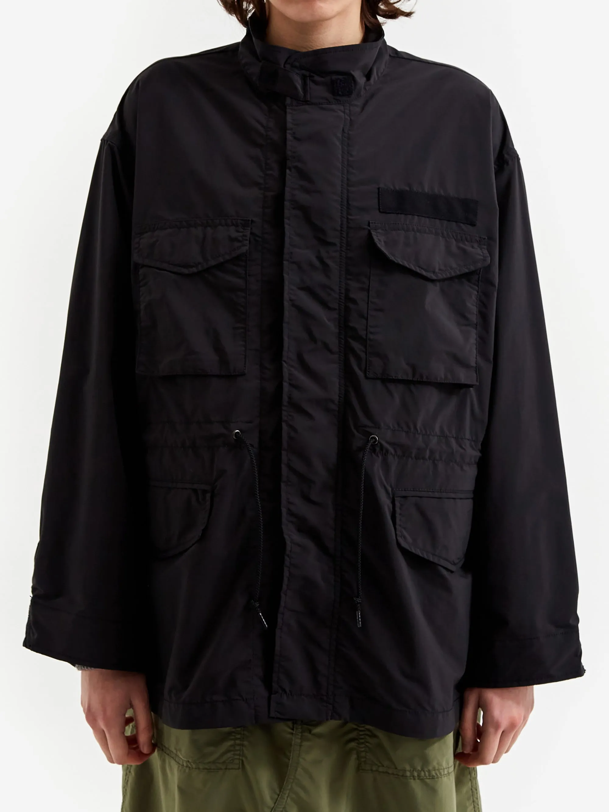 Beams Boy Solotex Military Jacket - Black