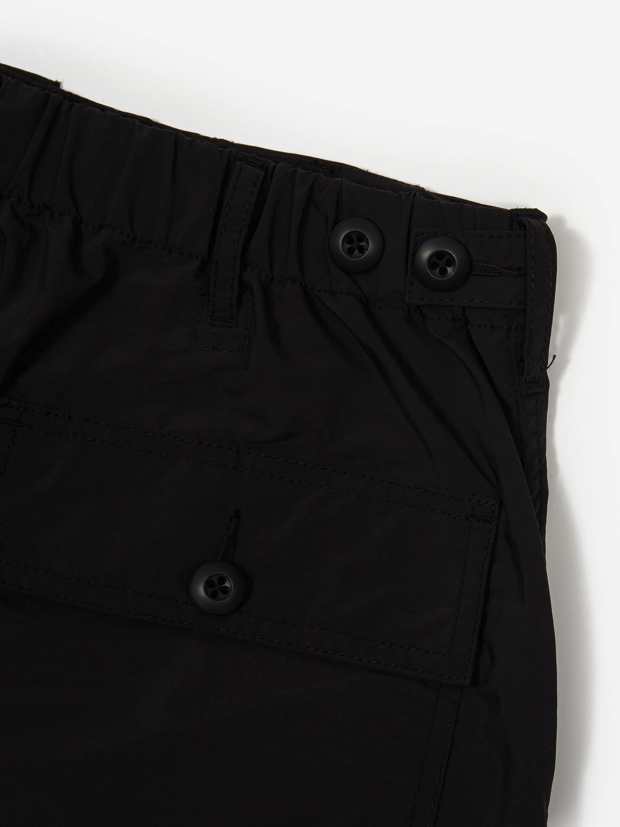 Beams Boy Solotex Military Skirt - Black