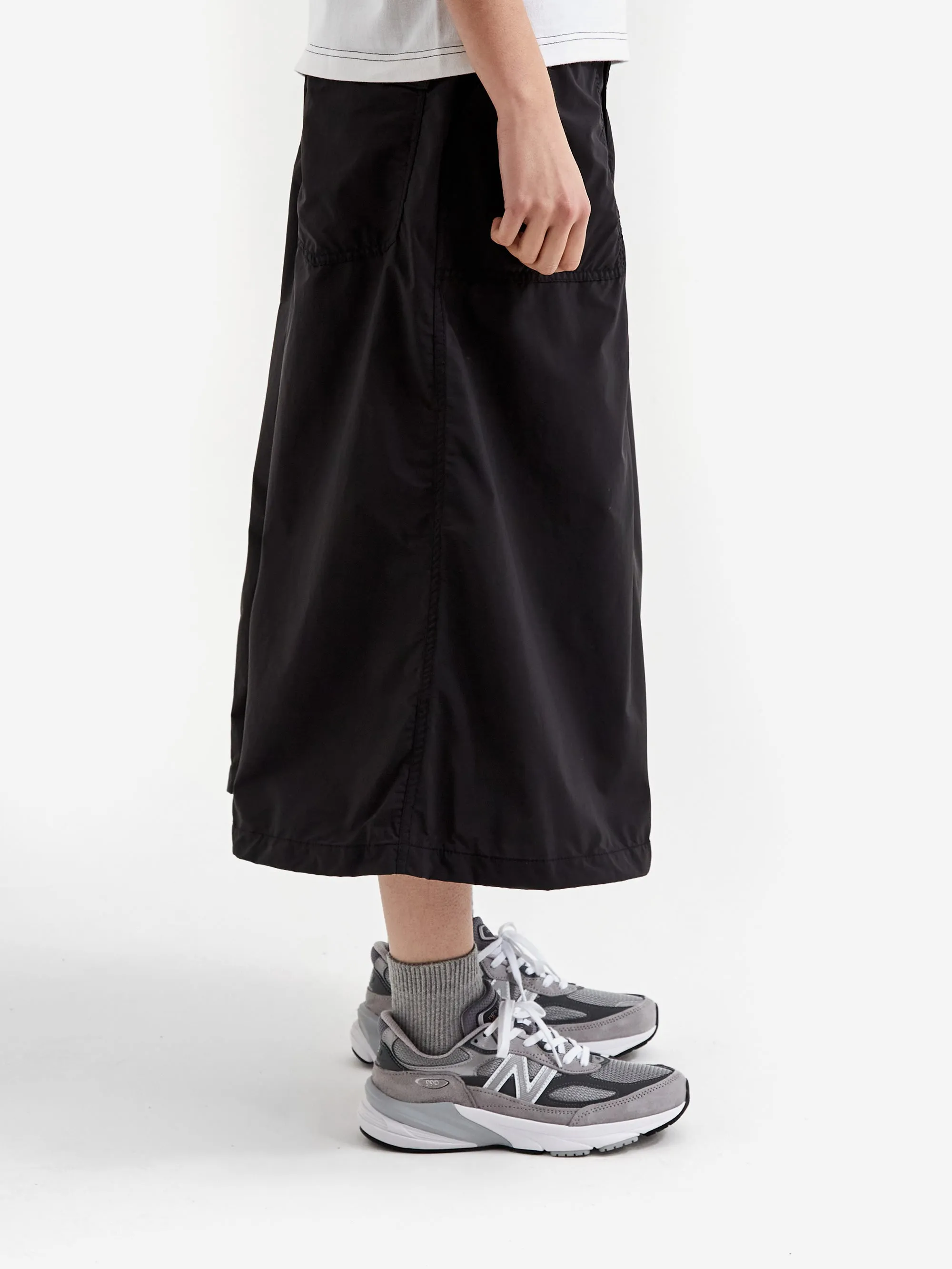 Beams Boy Solotex Military Skirt - Black