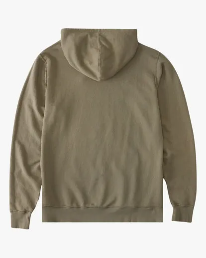 Billabong Wave Washed Pullover Hoodie - Military