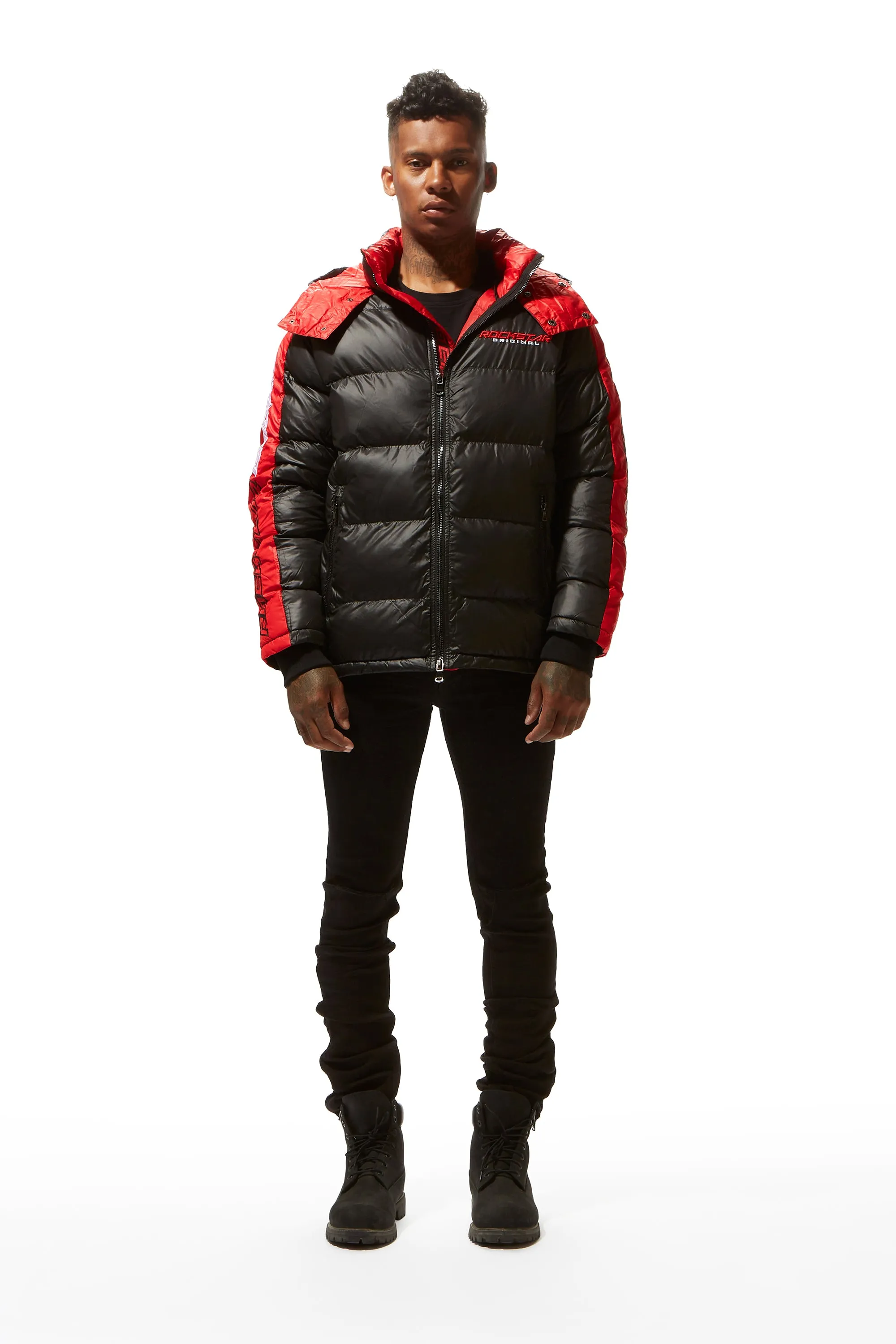 Black Alasia Puffer Jacket