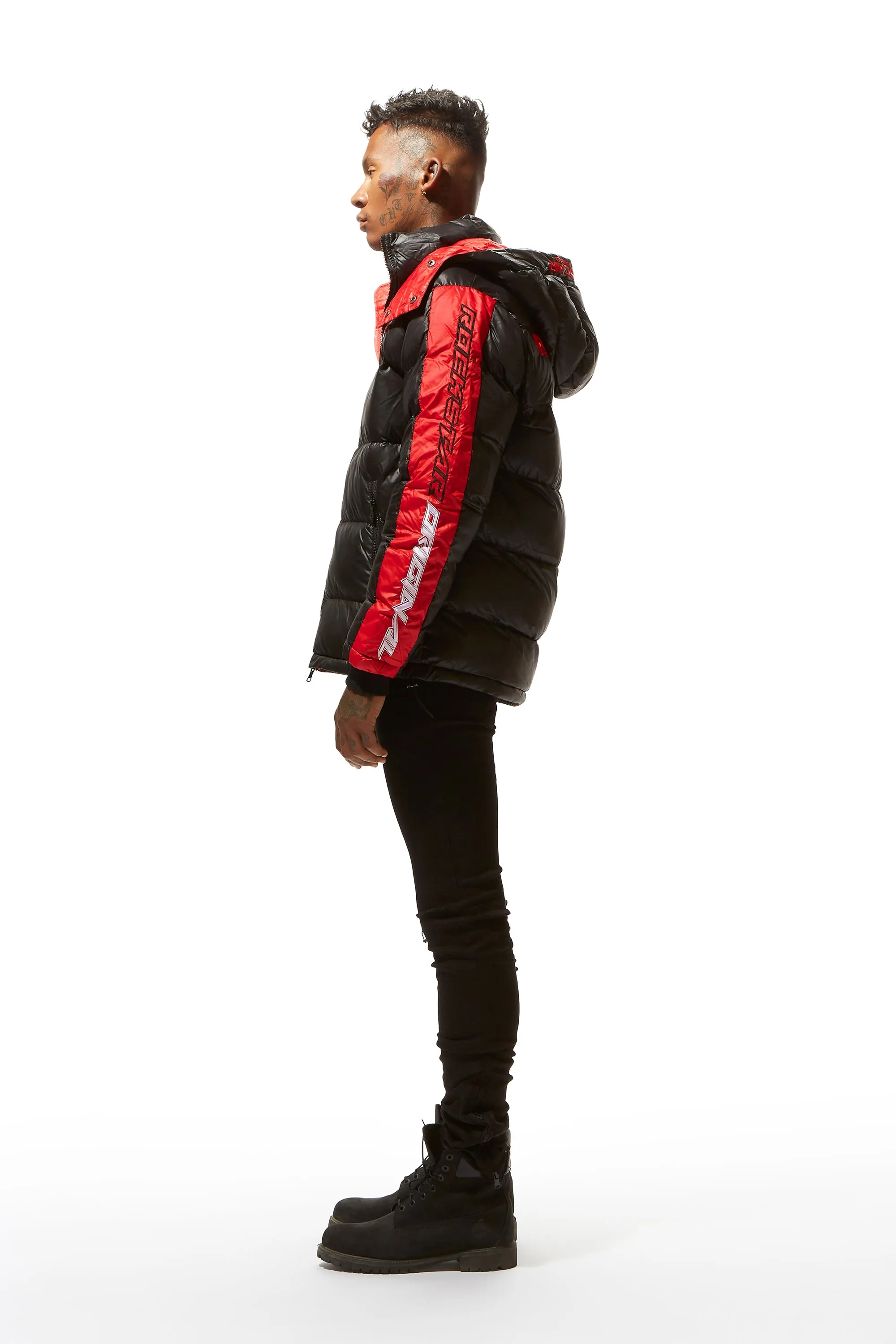 Black Alasia Puffer Jacket