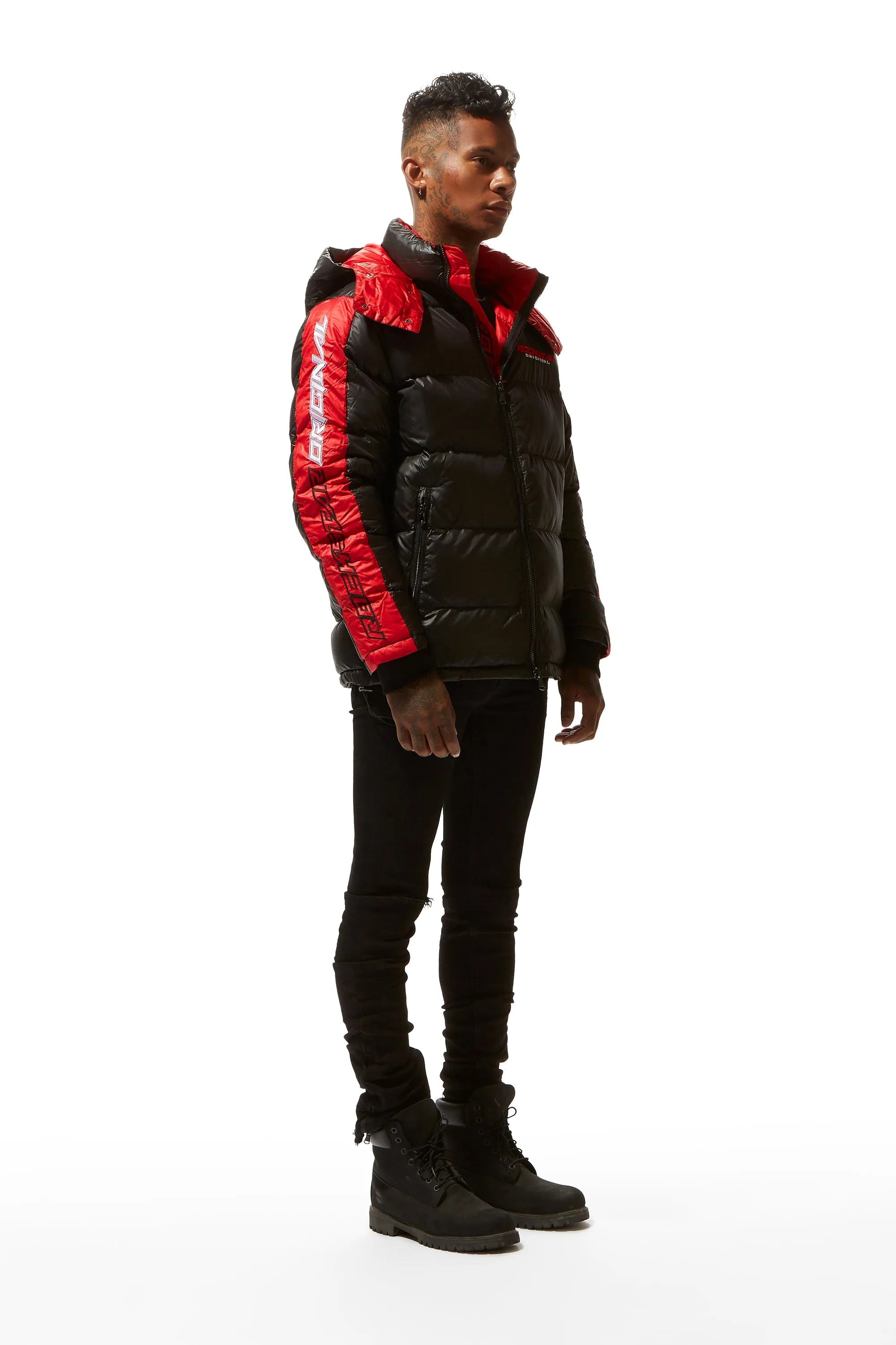 Black Alasia Puffer Jacket