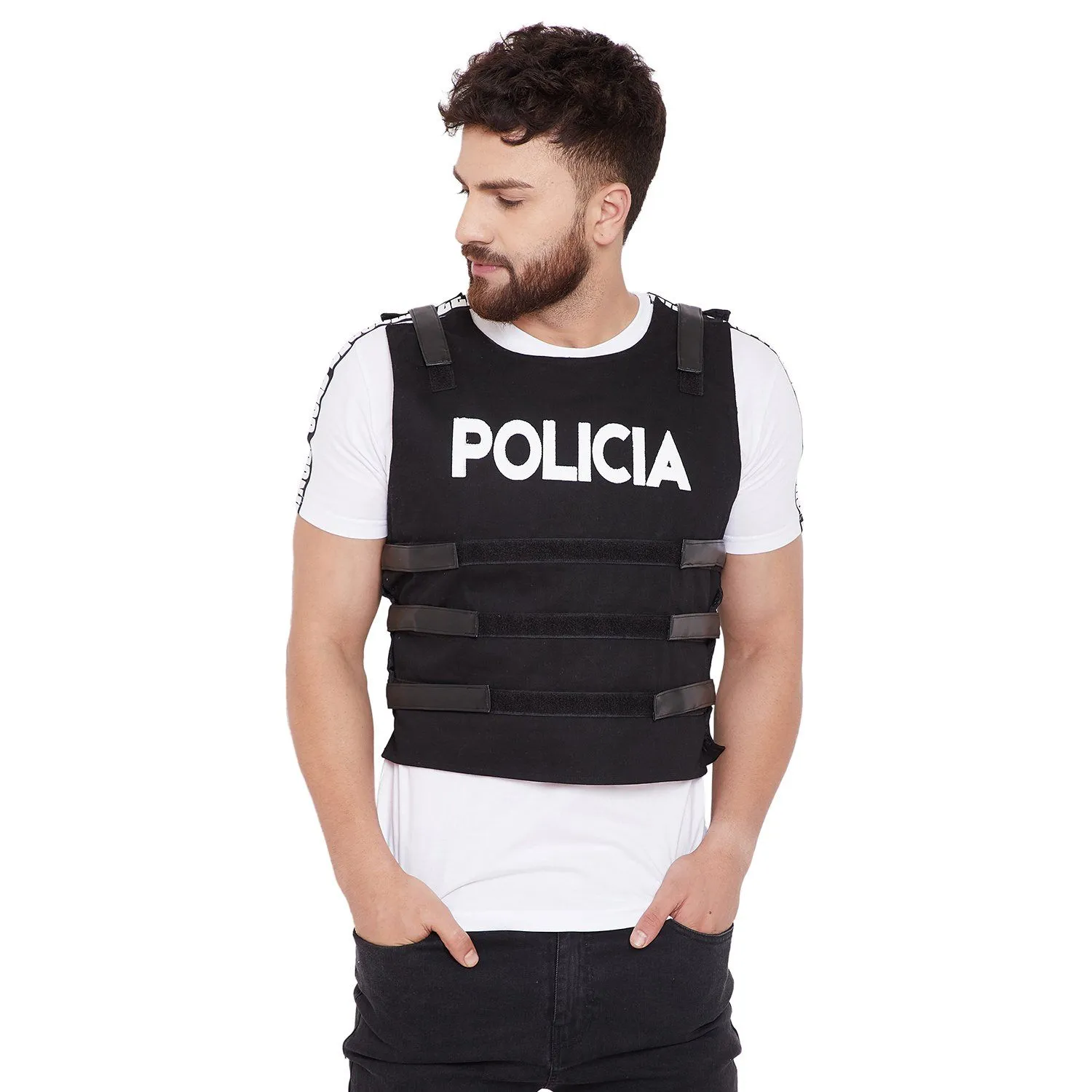 Black Policia Tactical Jacket