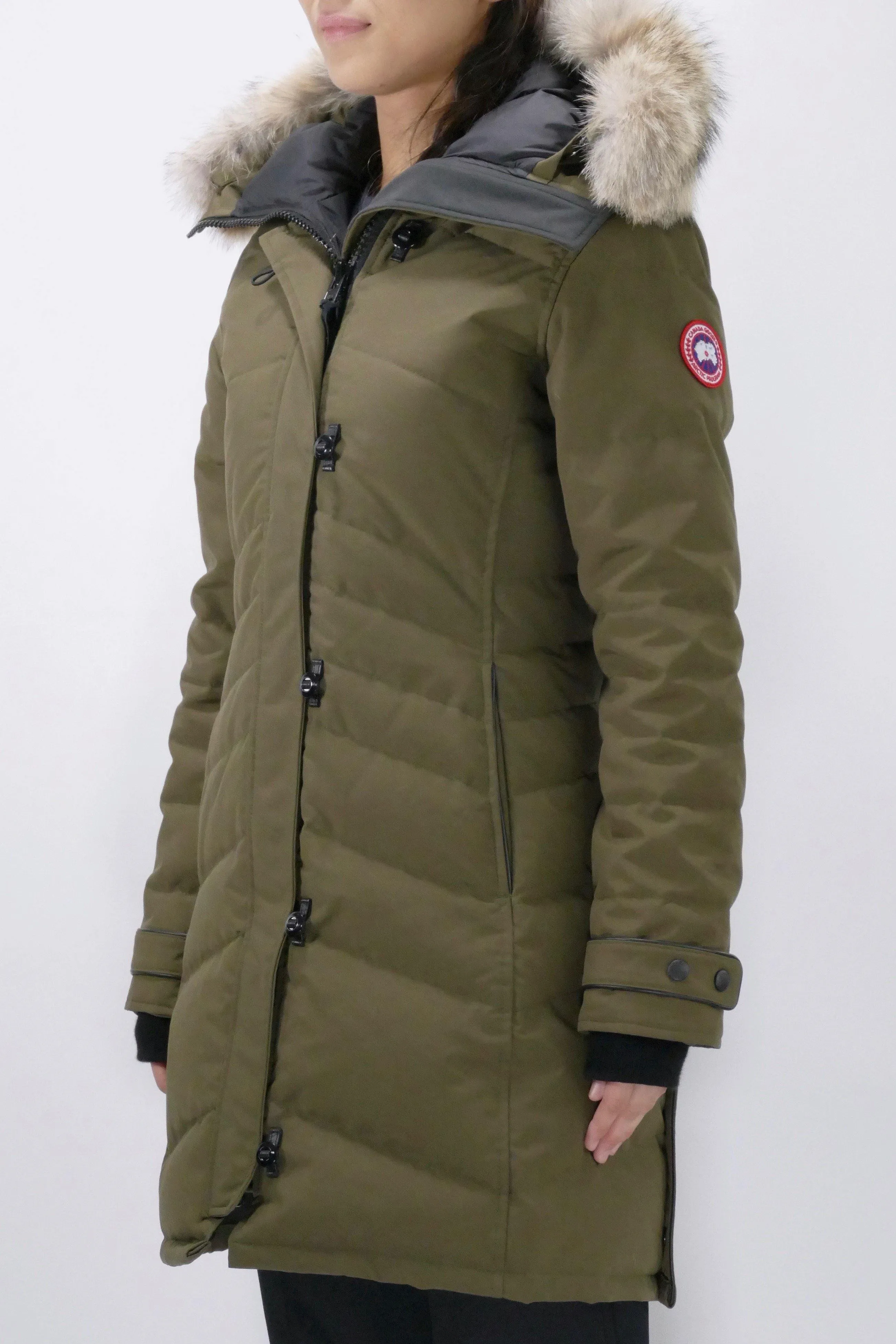 Canada Goose Womens Down *Parka Lorette  - Military Green