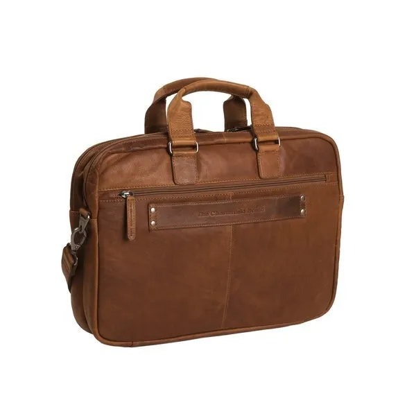 Chesterfield 15" Laptop Bag  - Seth | Cognac