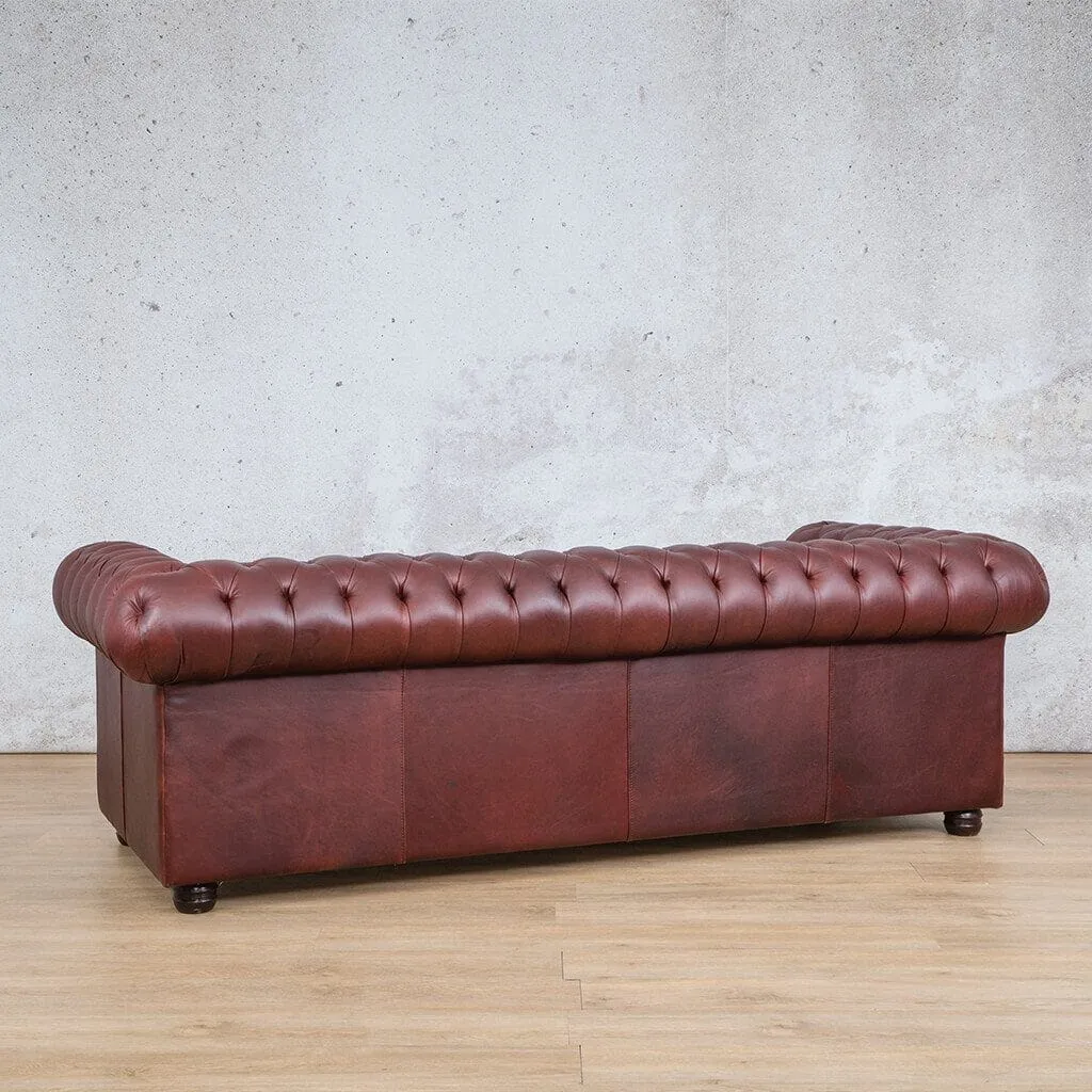 Chesterfield 3 2 1 Leather Sofa Suite