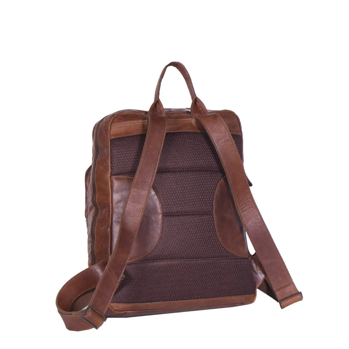 Chesterfield Mack Leather Backpack | Cognac