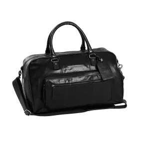 Chesterfield Munich Leather Weekender | Black