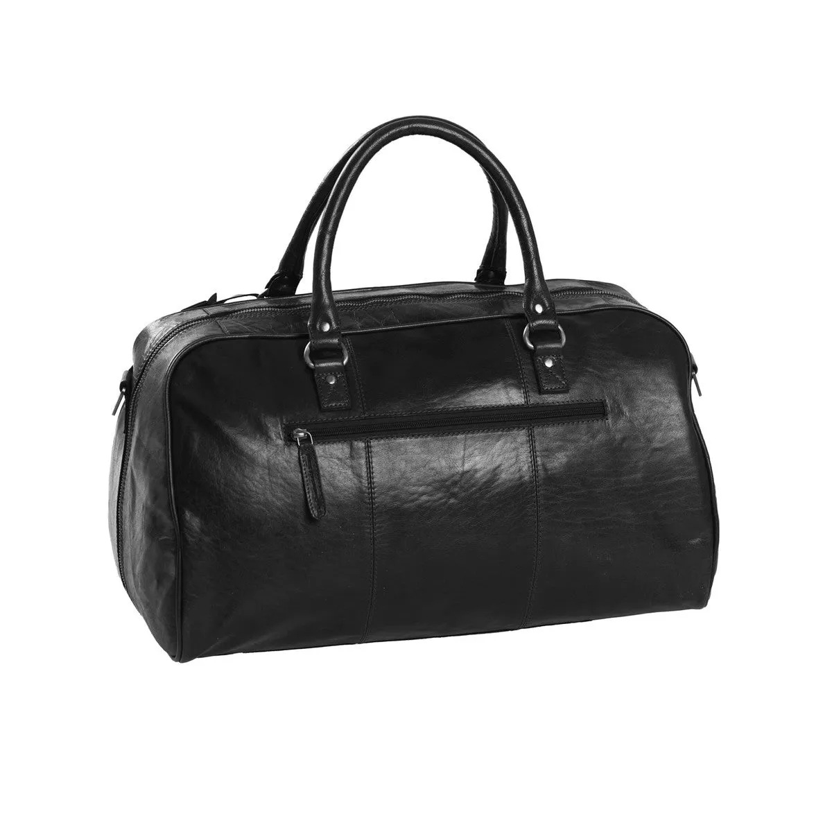 Chesterfield Munich Leather Weekender | Black