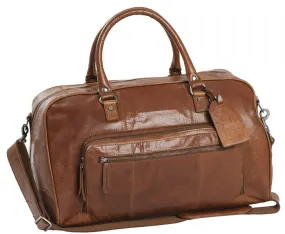 Chesterfield Munich Leather Weekender | Cognac