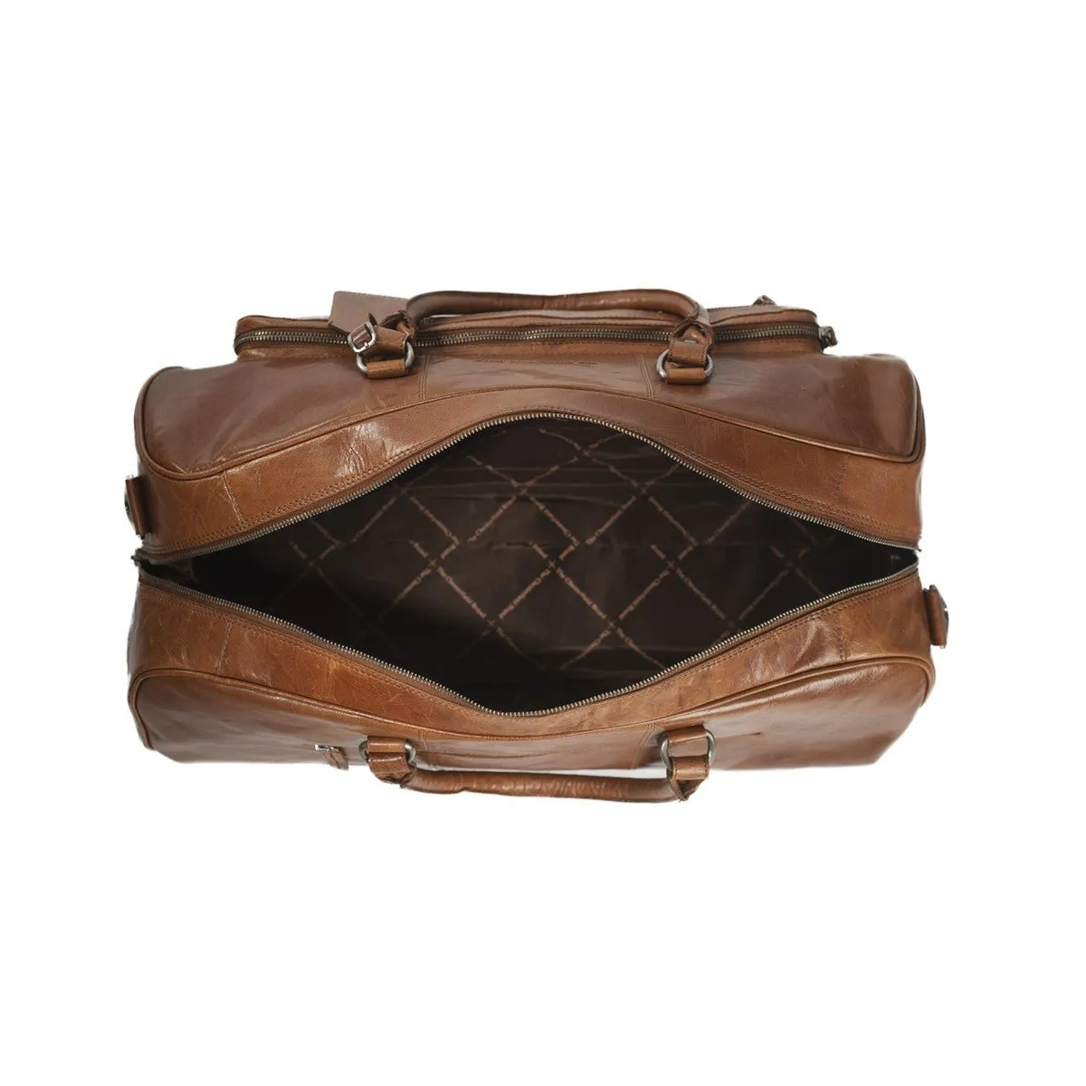 Chesterfield Munich Leather Weekender | Cognac