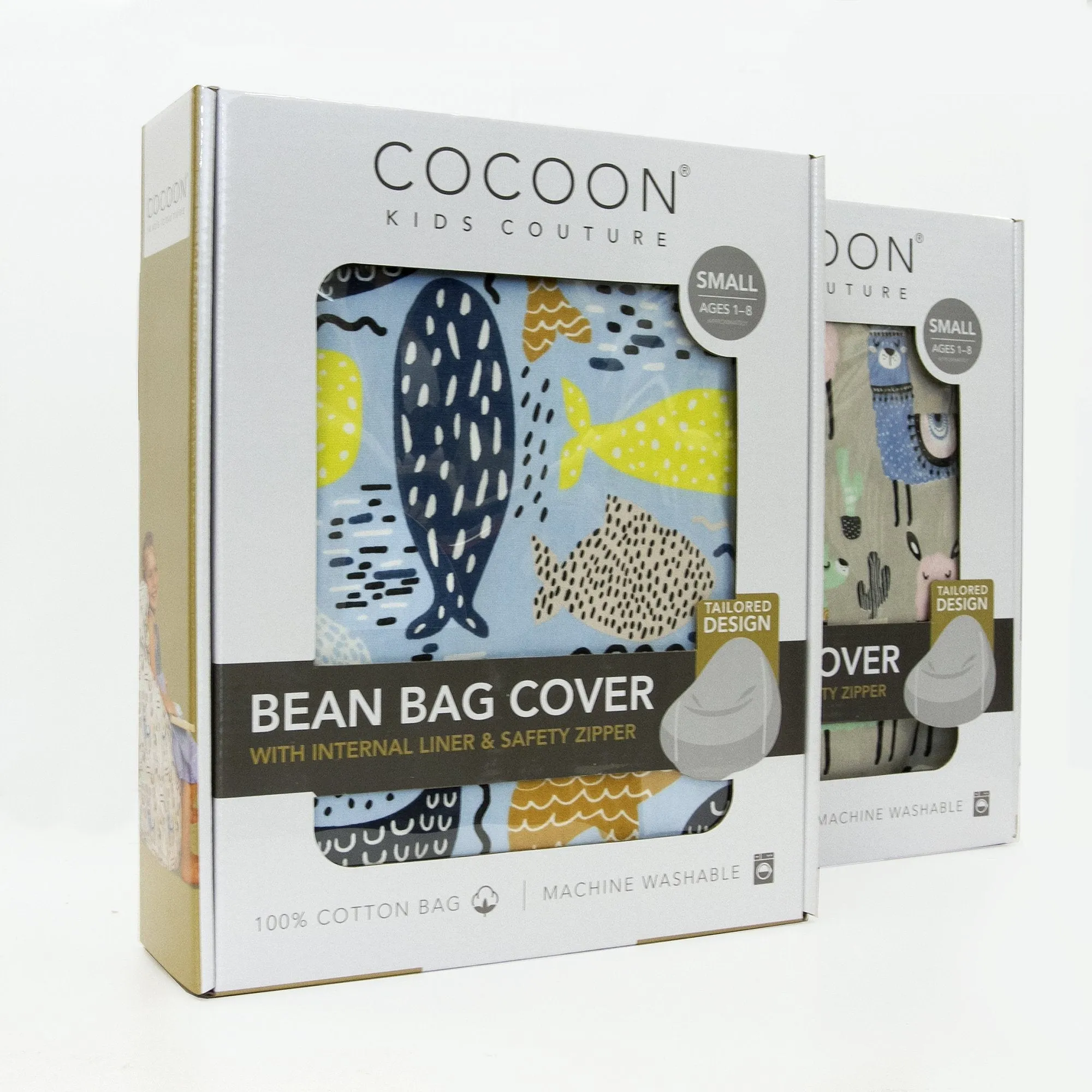 Cocoon Couture Bean Bag Cover - Llama - Small