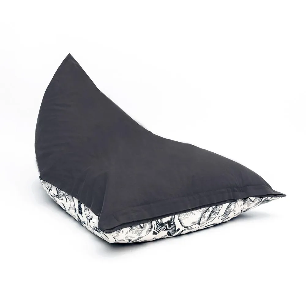 Cocoon Couture WILD ONES COLLECTION - Bean Bag cover - Charcoal