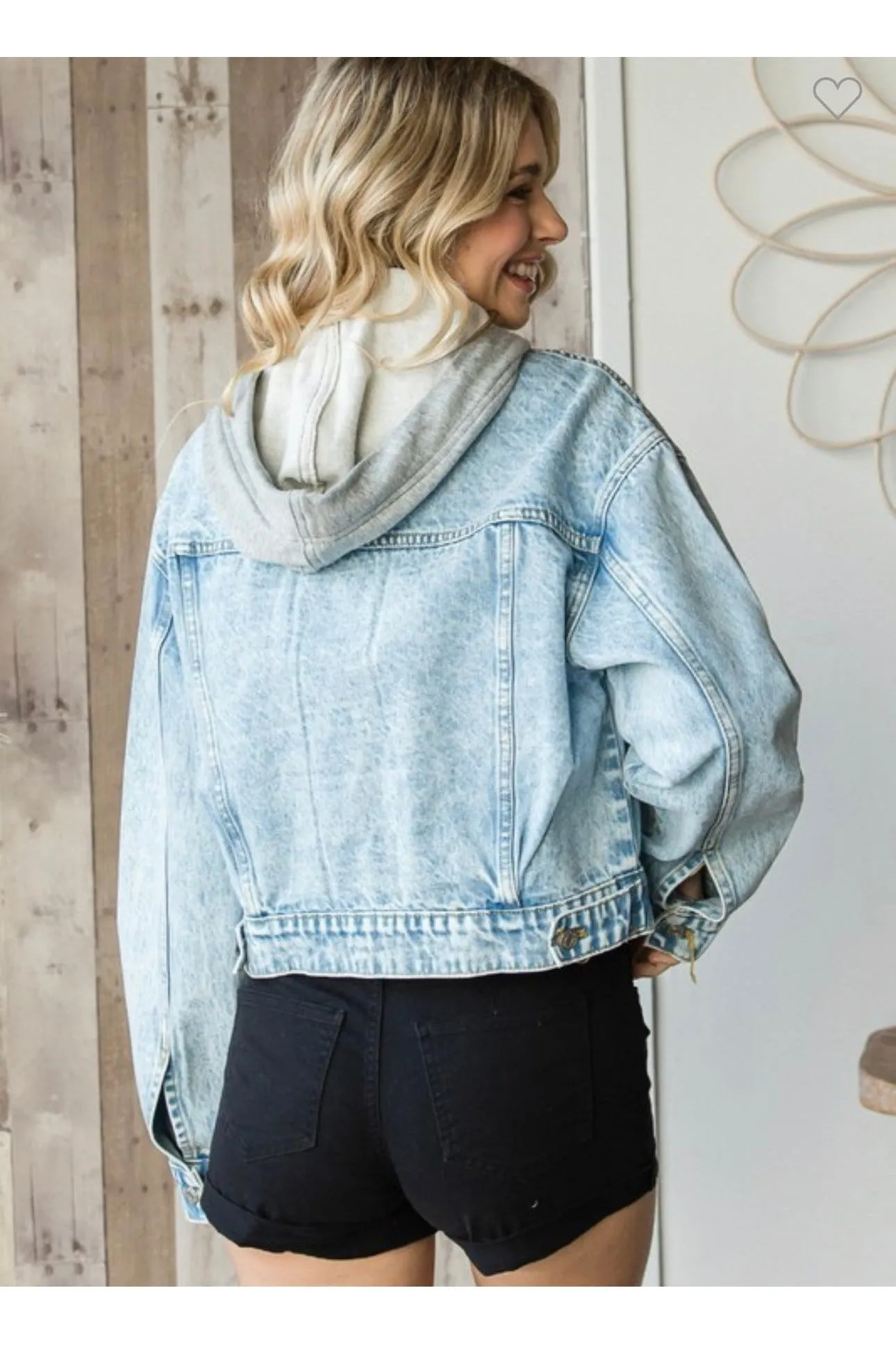 Cropped Denim Jacket