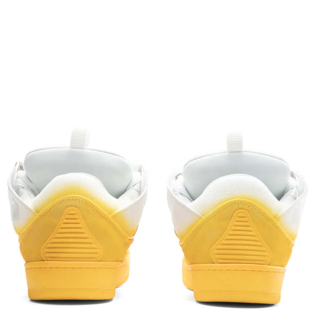 Curb Sneakers - Yellow/White