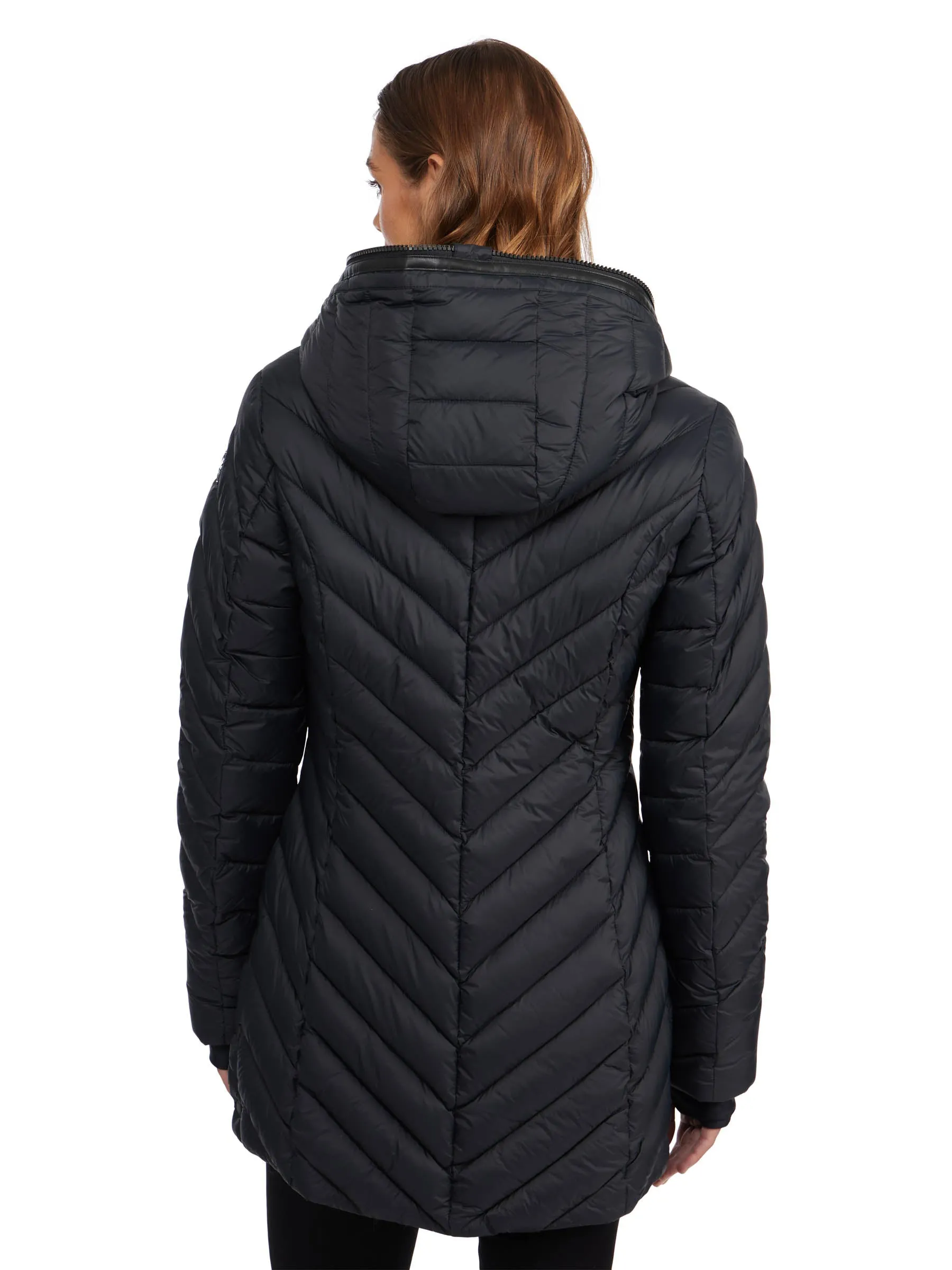 Cypress Women's Featherless Puffer w/ Faux Fur