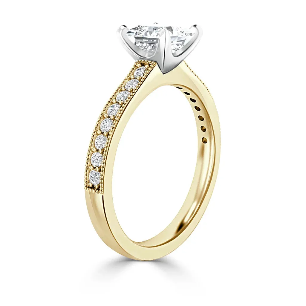 Emma - 18ct Yellow Gold - Princess