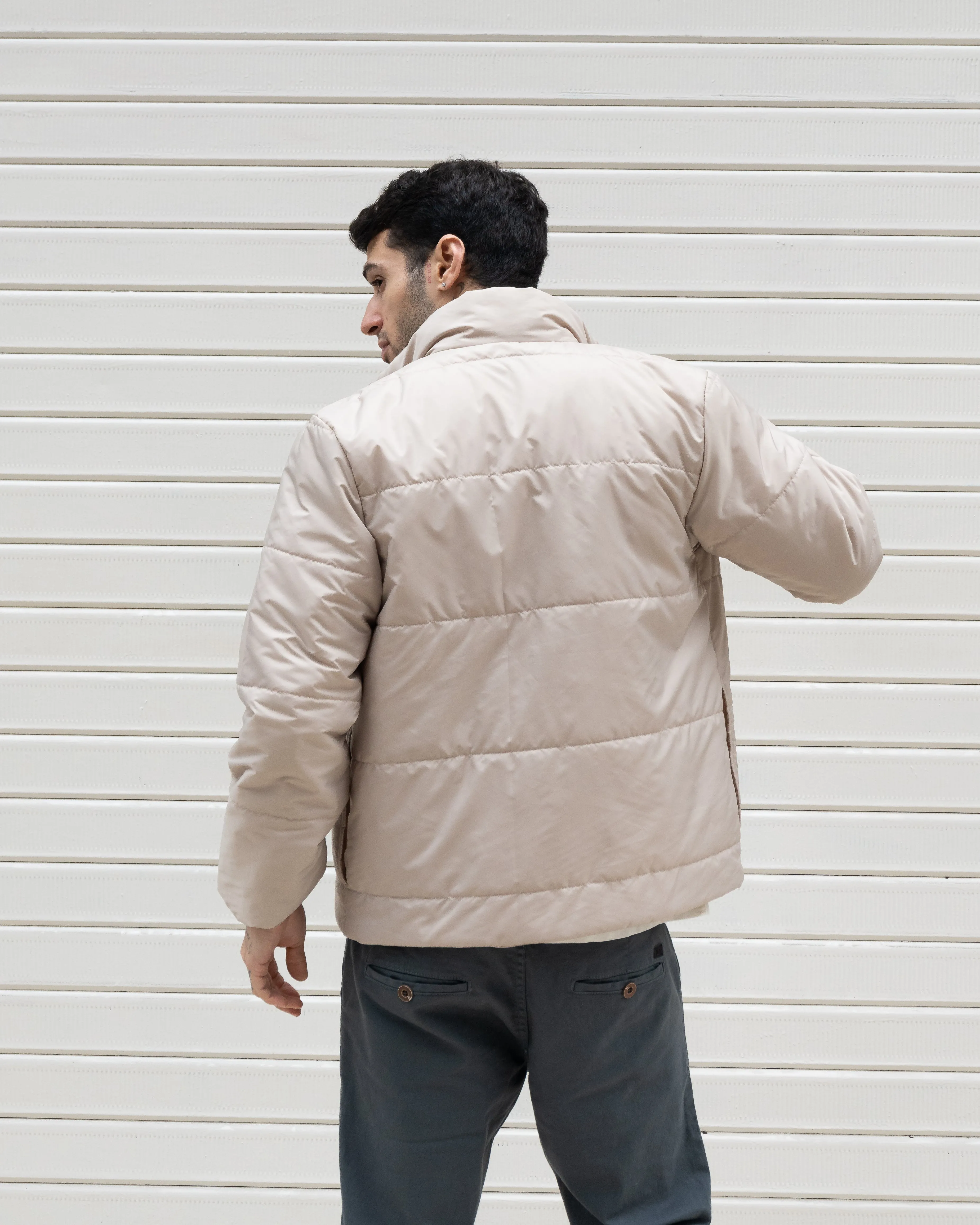 Essential Puffer Jacket - Champagne