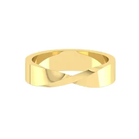 Esso Polished Yellow Gold