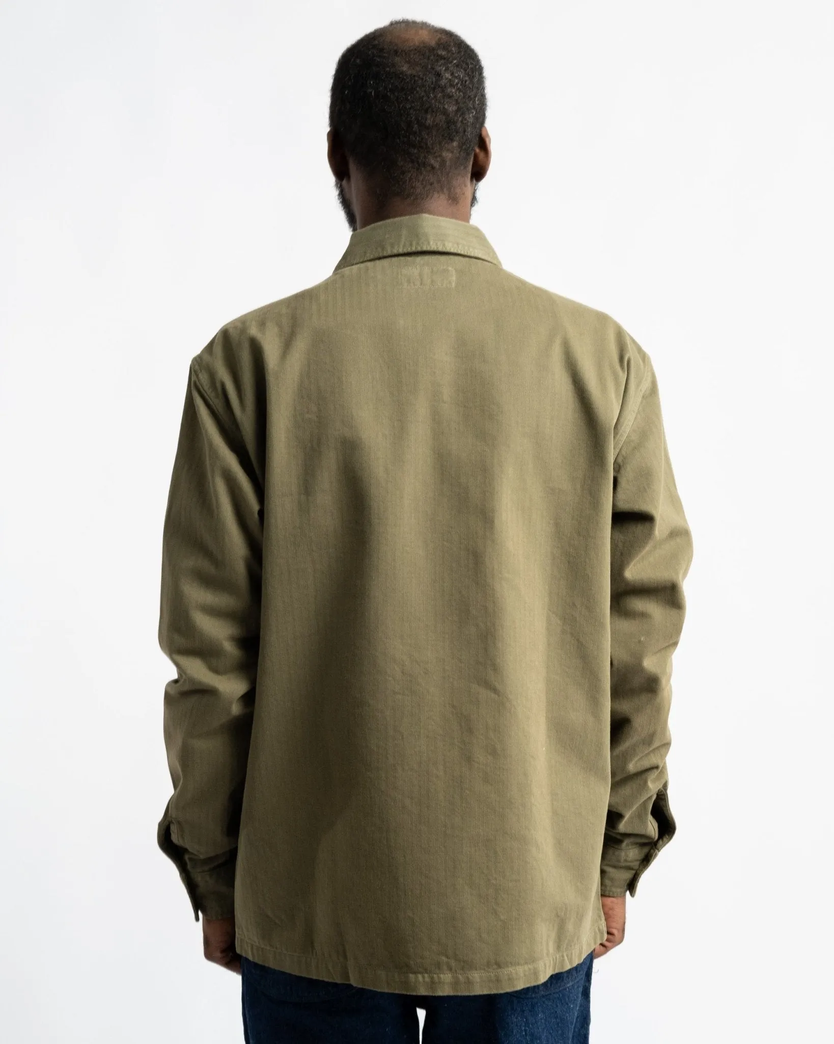 Fatigue Shirt Herringbone Twill Military