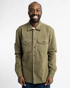 Fatigue Shirt Herringbone Twill Military