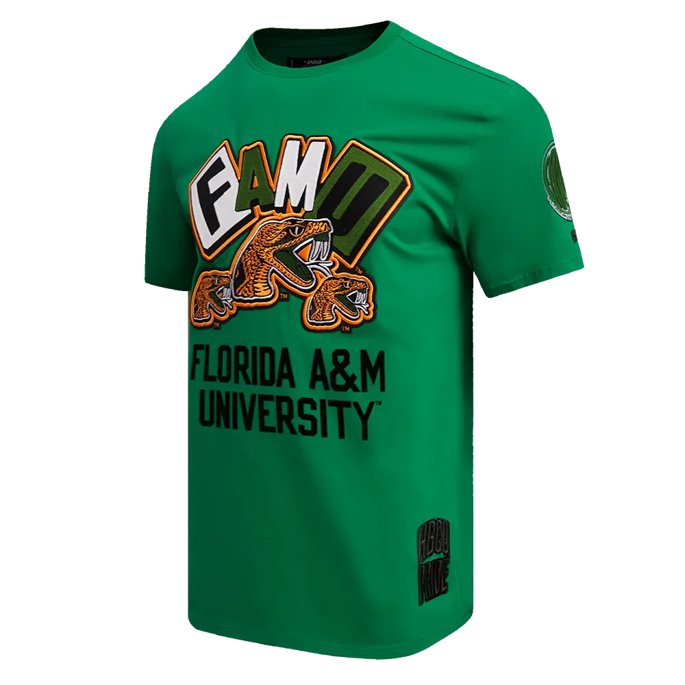 FLORIDA A&M UNIVERSITY HOMECOMING MEN'S TEE (KELLY GREEN)