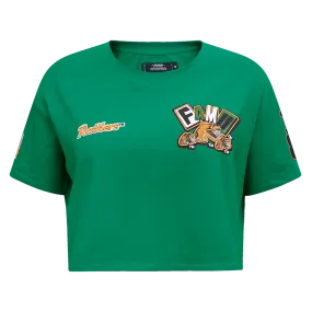 FLORIDA A&M UNIVERSITY HOMECOMING SJ BOXY TEE (KELLY GREEN)