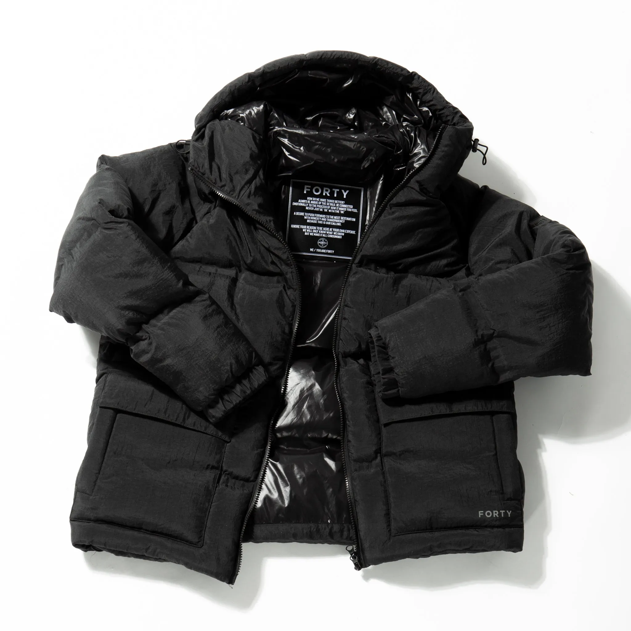 Gallagher Jacket (Black) Puffer