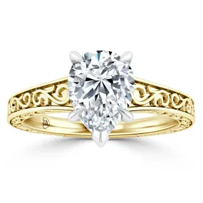 Grace - 18ct Yellow Gold - Pear