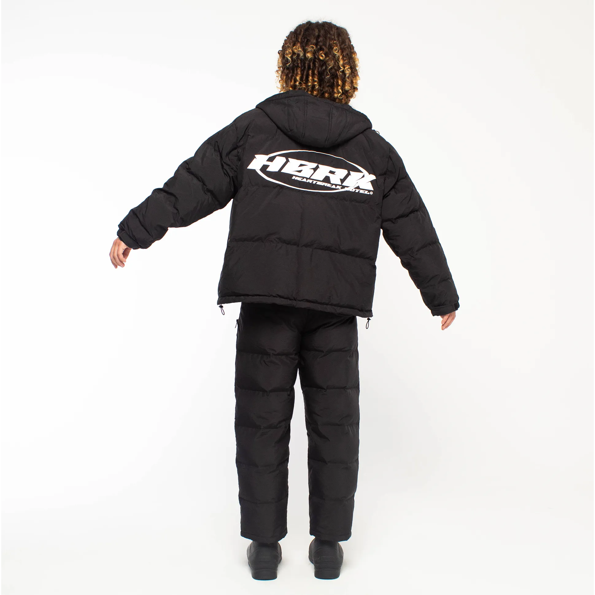 HEARTBREAK HOTEL LOGO PUFFER JACKET