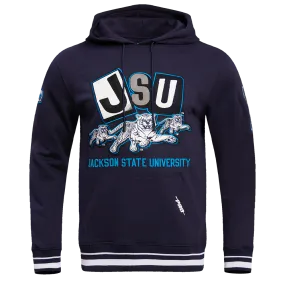 JACKSON STATE UNIVERSITY HOMECOMING MEN'S RIB PO HOODIE (MIDNIGHT NAVY)