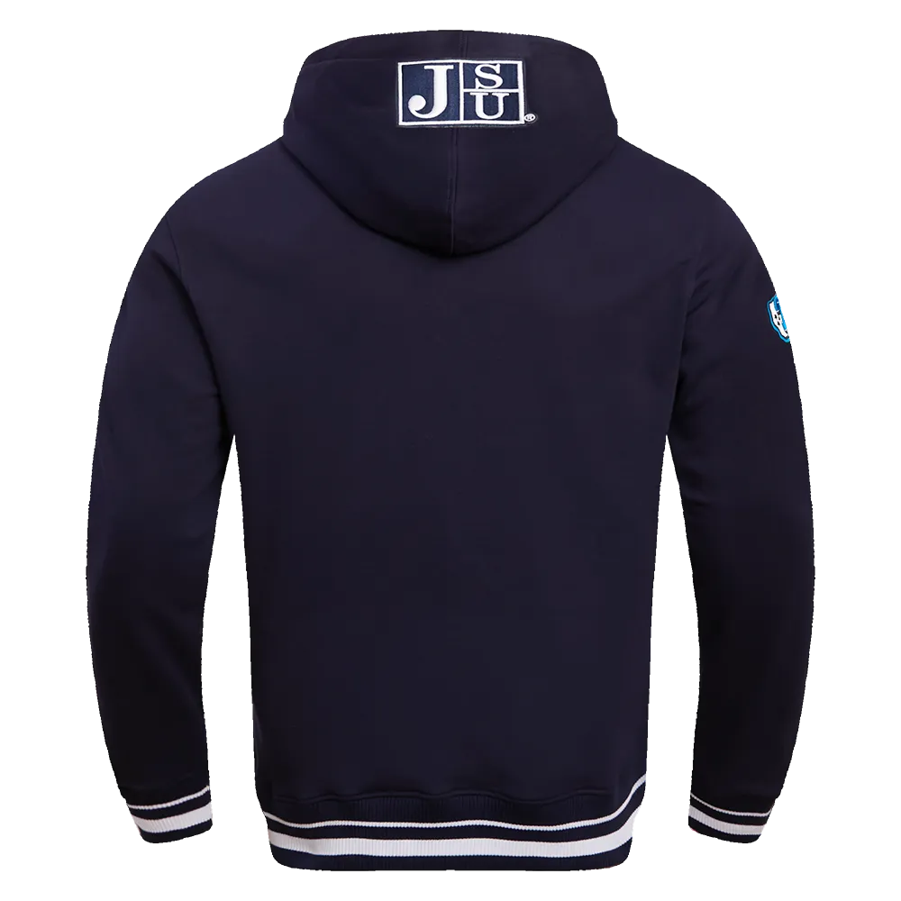 JACKSON STATE UNIVERSITY HOMECOMING MEN'S RIB PO HOODIE (MIDNIGHT NAVY)