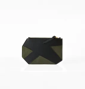 K CLUTCH LEATHER MILITARY